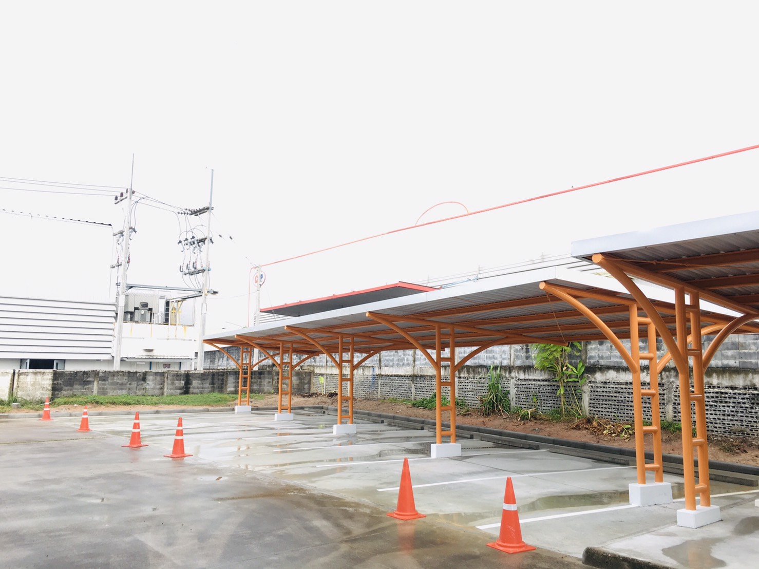 Nihon Parts Carpark and Rest area