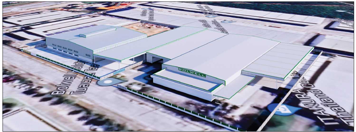 BOLWELL : New factory project